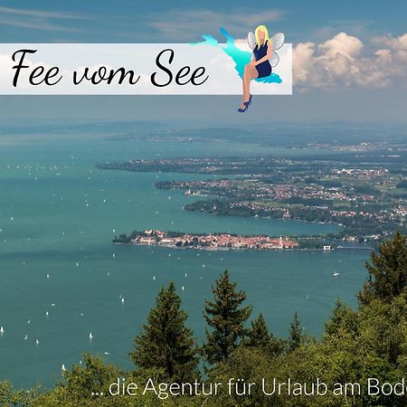 Ferienwohnung Insel-Loft - Maisonette Auf Der Insel, Exklusiv Mit Dachterrasse Lindau  Esterno foto