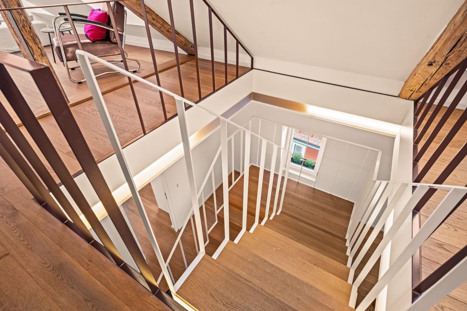 Ferienwohnung Insel-Loft - Maisonette Auf Der Insel, Exklusiv Mit Dachterrasse Lindau  Esterno foto
